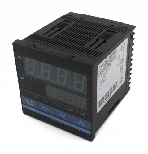CD901 96*96mm AC 100-240V relay main output 1 alarm contact output and thermocouple or RTD input digital pid temperature controller