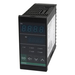 CH402 48*96mm AC 100-240V relay main output 1 alarm contact output and thermocouple or RTD input digital pid temperature controller