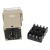 E5C4 48*48mm AC 110V relay main output and K thermocouple input digital temperature controller with socket base