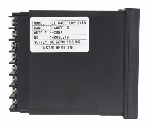 C400 Timecode Input REX-C400 48*96mm AC 220V 4-20mA main output 2 alarm contact output and ...