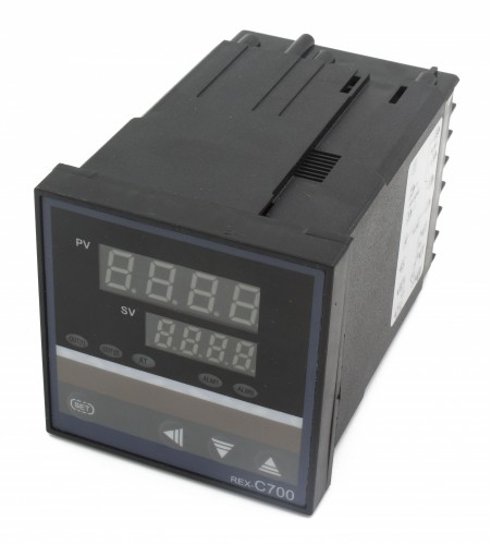 REX-C700 72*72mm AC 220V zero crossing pulse SCR main output 1 alarm contact output and thermocouple or RTD input digital pid temperature controller