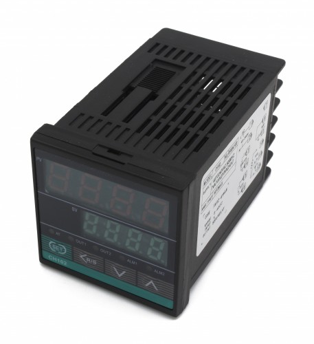 REX-CH102 48*48mm AC 100-240V relay+SSR main output 1 alarm contact output and thermocouple or RTD input digital pid temperature controller