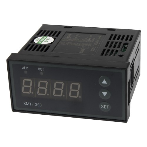 XMTF-318G 96*48mm AC/DC 24V SSR main output 1 alarm contact output and thermocouple or RTD input fahrenheit centigrade PID temperature controller