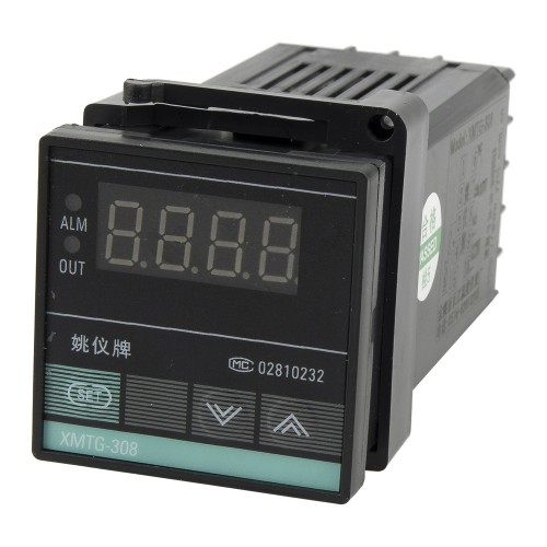 XMTG-318 48*48mm AC 85-242V relay main output 1 alarm contact output and thermocouple or RTD input fahrenheit centigrade PID temperature controller