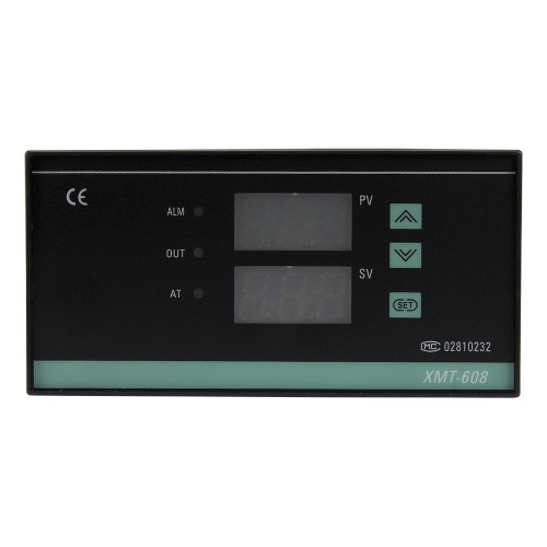 XMT-618GT 160*80mm AC 85-242V SSR main output 1 alarm contact output and thermocouple or RTD input time control digital temperature controller