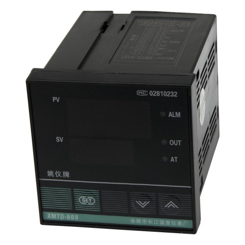 XMTD-618T 72*72mm AC 85-242V relay main output 1 alarm contact output and thermocouple or RTD input time control digital temperature controller