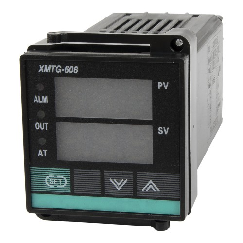 XMTG-618GT 48*48mm AC 85-242V SSR main output 1 alarm contact output and thermocouple or RTD input time control digital temperature controller