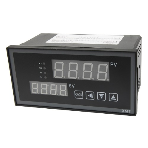 XMT-818GK RS485 modbus interface 160*80mm 85-242VAC SSR main output 1 alarm contact output and thermocouple or RTD input digital temperature controller