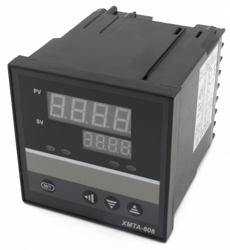 XMTA-838GPK RS485 modbus interface ramp soak 96*96mm 85-242VAC SSR main output 2 alarm contact outputs and thermocouple or RTD input digital temperature controller