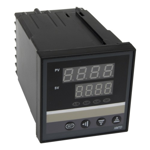 XMTD-818GPK RS485 modbus interface ramp soak 72*72mm 85-242VAC SSR main output 1 alarm contact output and thermocouple or RTD input digital temperature controller
