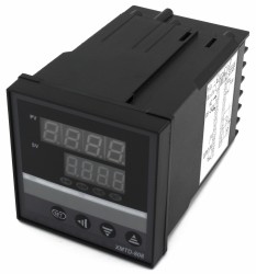 XMTD-818P ramp soak 72*72mm 85-242VAC relay main output 1 alarm contact output and thermocouple or RTD input digital temperature controller