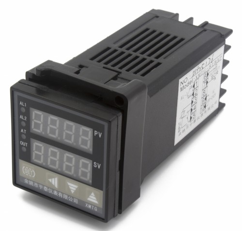 XMTG-818AP ramp soak 48*48mm 85-242VAC SCR main output 1 alarm contact output and thermocouple or RTD input digital temperature controller
