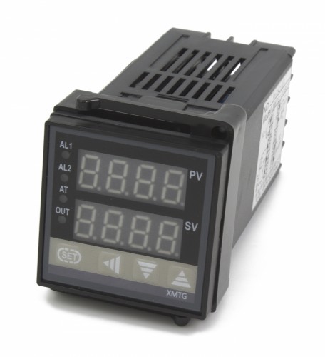 XMTG-818CP ramp soak 48*48mm 85-242VAC 0-22mA main output 1 alarm contact output and thermocouple or RTD input digital temperature controller