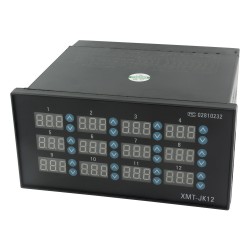 XMT-JK12 series 12 ways 12 PIDs  single input digital temperature controller