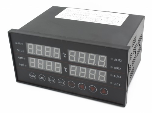 XMT-JK408 160*80mm AC 85-242V 4 relay main outputs and 4 thermocouple or RTD inputs digital temperature controller