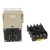 E5C2-R 48*48mm AC 110V relay main output K input 0-400℃ pointer temperature controller with socket