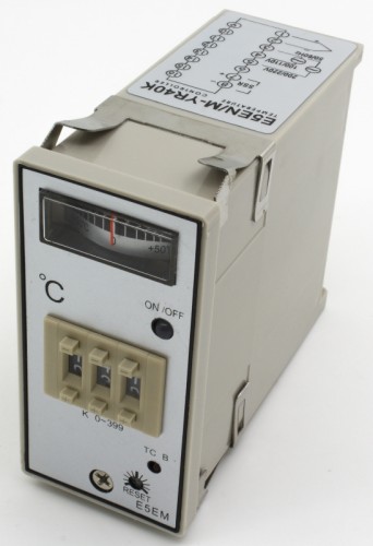 E5EM 48*96mm AC 220V SSR main output K input pointer temperature controller