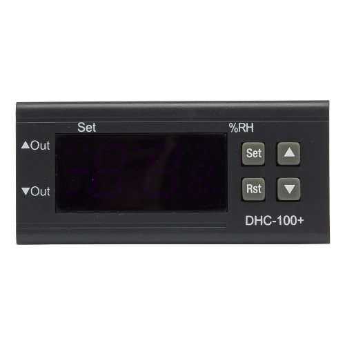 DHC-100+ AC 110V 2m cable sensor 2 relays output digital humidity controller