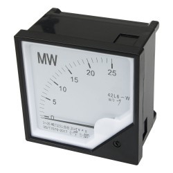 42L6-MW 25mW 200/1A 63K/110V pointer power meter