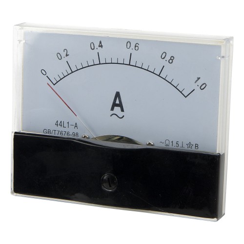 44L1-A1 100*80mm 1A pointer AC ammeter 44L1 series analog AMP meter 100x80 mm size