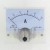 85L1-A10 64*56mm 10A pointer AC ammeter 85L1 series analog AMP meter 64x56 mm size