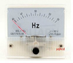 85L1-HZ 45-55Hz 380V pointer frequency meter