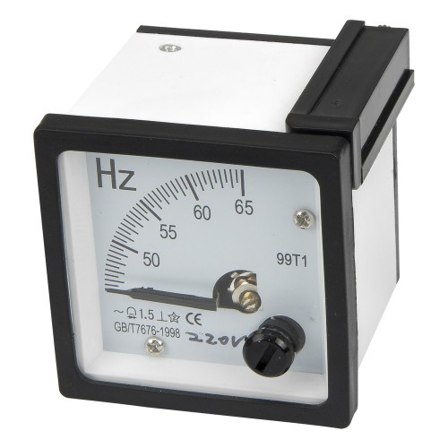 99T1-HZ 45-65Hz 220V 48*48mm pointer AC analog frequency meter