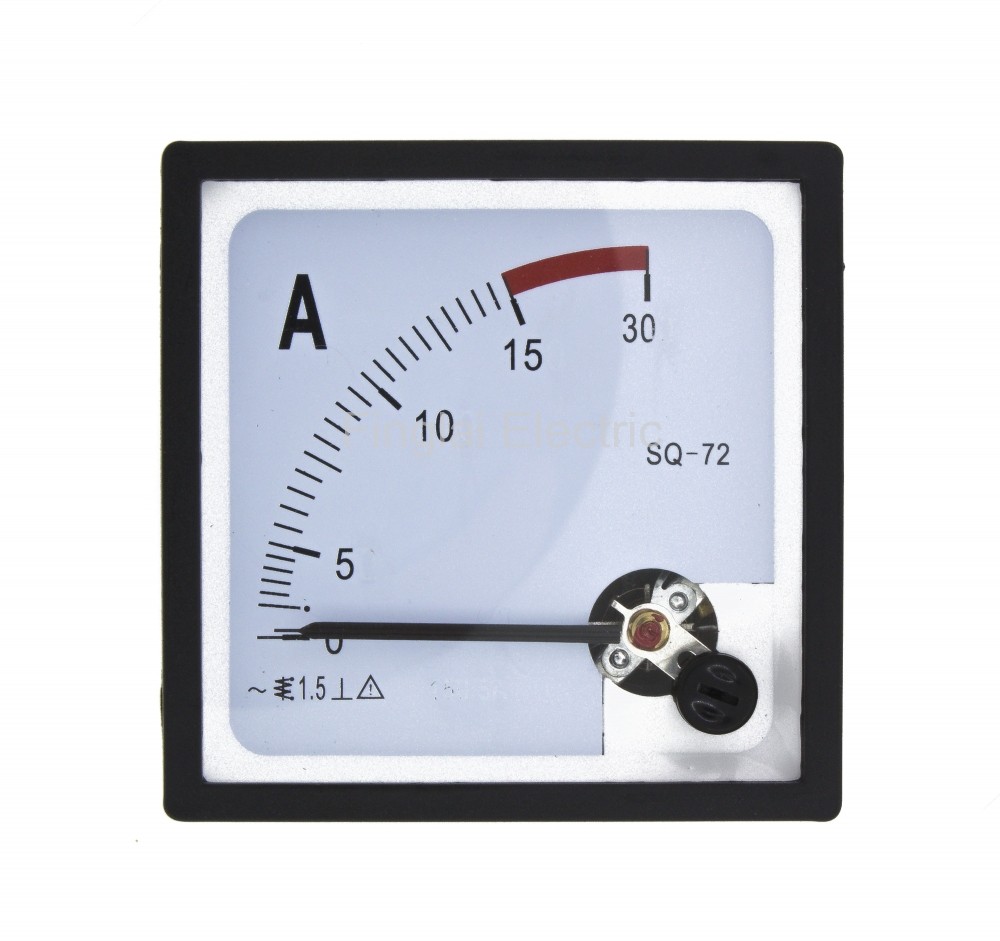 SQ 72 A15 72 72mm 15A Pointer AC Ammeter SQ 72 Series Analog AMP Meter sq-72-a15-72-72mm-15a-pointer-ac-ammeter-sq-72-series-analog-amp-meter