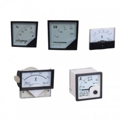 Pointer ammeter and voltmeters