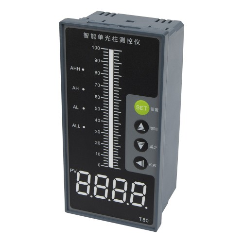 T80 220VAC 4-20mA 4 alarm contacts output multiple input single loop single beam process controller for controlling temperature pressure or liquid level
