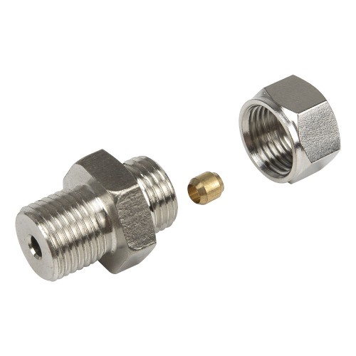 FTARA05 M16*1.5 4mm inner diameter moverable mounting nut for probe thermocouple or RTD temperature sensor