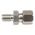 FTARA05 M8*1.25 4mm inner diameter moverable mounting nut for probe thermocouple or RTD temperature sensor