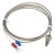 FTARB01 J type M8 screw thread bolt 1m metal screening cable thermocouple temperature sensor