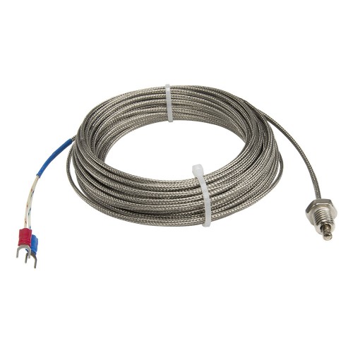 FTARB01 K type M10 screw thread bolt 12m metal screening cable thermocouple temperature sensor