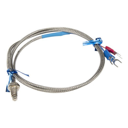 FTARB01 PT100 type B grade M6 screw thread bolt 1m metal screening cable RTD temperature sensor