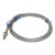 FTARB02 K type M6 bolt spring protected 2m high temperature metal screening cable screw thermocouple temperature sensor