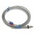 FTARB02 K type M6 bolt spring protected 2m high temperature metal screening cable screw thermocouple temperature sensor
