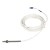 FTARB02 PT100 type 1/3B grade M6 bolt spring protected 5m high quality PTFE cable RTD screw temperature sensor