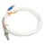 FTARB02 PT100 type 2B grade M6 bolt spring protected 2m high quality FEP cable RTD screw temperature sensor