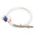 FTARB02 PT100 type B grade M6 bolt spring protected 2m high quality FEP cable RTD screw temperature sensor