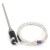 FTARP01 E type 200mm stainless steel probe 2m fibreglass braided cabel thermocouple temperature sensor