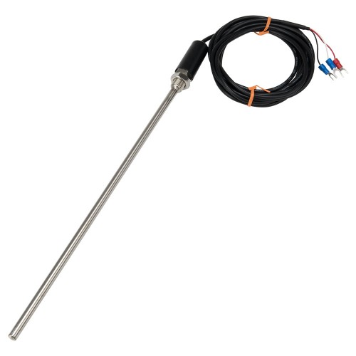 FTARP01 PT100 type 300mm stainless steel probe 3m plastic sheathed cabel RTD temperature sensor