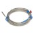 FTARP02 E type 4*30mm polish rod probe 3m usual metal screening cable thermocouple temperature sensor