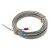 FTARP02 K type 4*30mm polish rod probe 5m high temperature metal screening thermocouple temperature sensor
