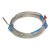 FTARP02 K type 4*30mm polish rod probe 3m usual metal screening cable thermocouple temperature sensor