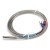 FTARP02 K type 5*30mm polish rod probe 2m usual metal screening cable thermocouple temperature sensor