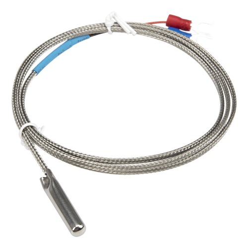 FTARP02 K type 6*30mm polish rod probe 1m usual metal screening cable thermocouple temperature sensor