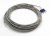 FTARP02 PT100 type B grade 4*30mm polish rod probe 5m high temperature metal screening cable RTD temperature sensor