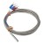 FTARP02 PT100 type B grade 4*30mm polish rod probe 2m usual metal screening cable RTD temperature sensor