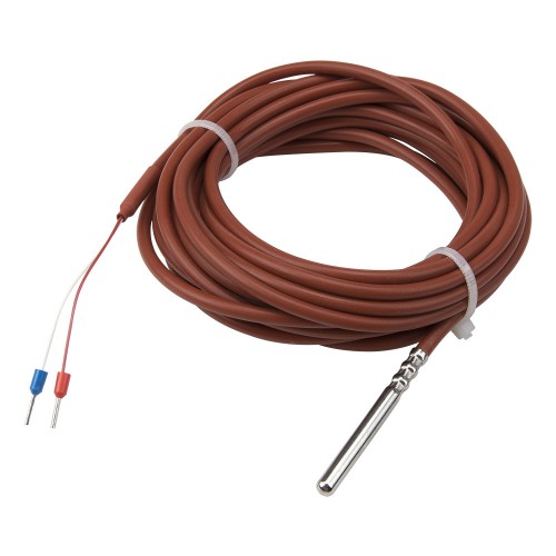 FTARP03-NTC 5*50mm stainless steel probe 5m silica gel cable 10K 3950 NTC temperature sensor